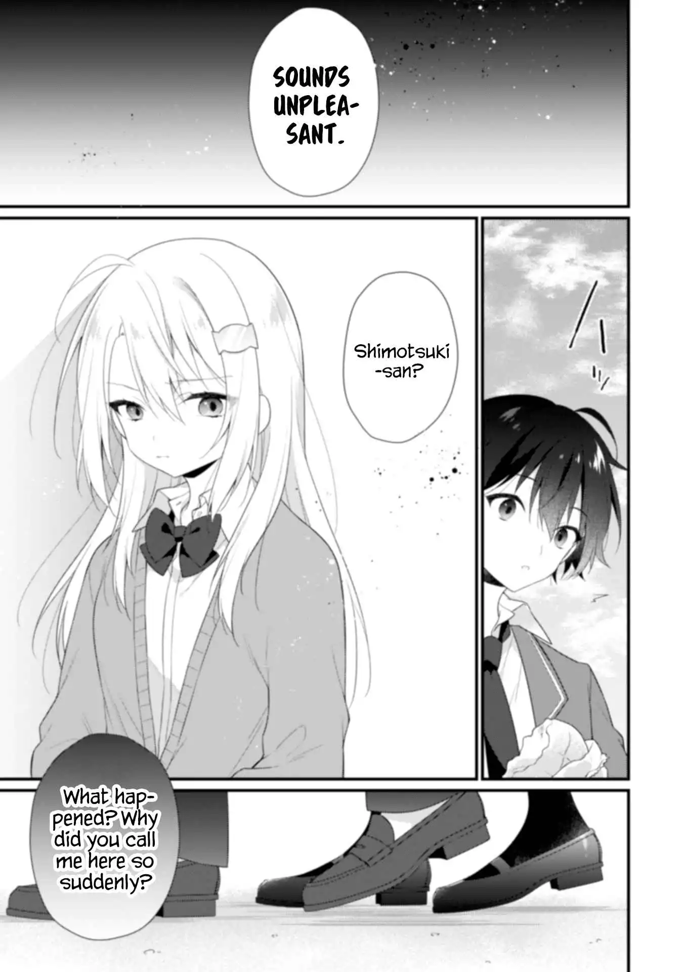 Shimotsuki-san Likes the Mob ~This Shy Girl is Only Sweet Towards Me~ Chapter 2.2 9